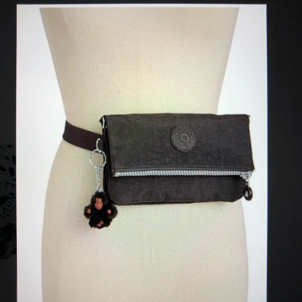 KIPLING LYNNE DELICATE VINES CONVERTIBLE BAG👛 - Picture 8 of 13